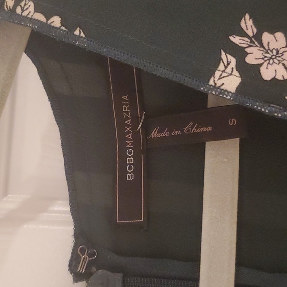 BCBG Maxazria Mixed Print Assymetric Dress - Picture 7 of 7